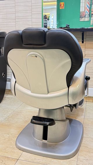 sillón de barbería