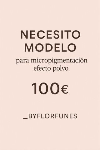 Micropigmentación Efecto polvo