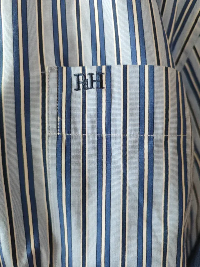 Camisa Pedro del Hierro Talla L Rayas Azules