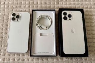 iPhone 13 Pro Max 128 GB Blanco (Silver)-Impecable