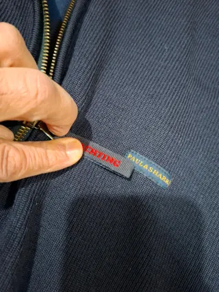 Paul Shark Giacca 100% Lana Blu XXL