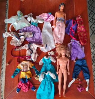 Set di Abbigliamento per Bambole Barbie Disney Vintage
