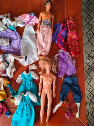 Set di Abbigliamento per Bambole Barbie Disney Vintage