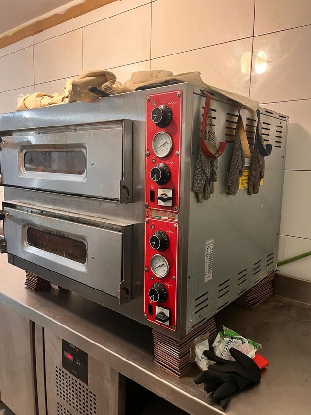 Forno per Pizza Professionale Doppio