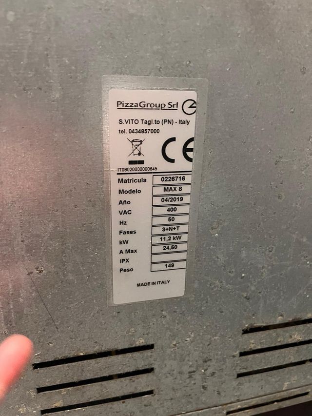 Forno per Pizza Professionale Doppio