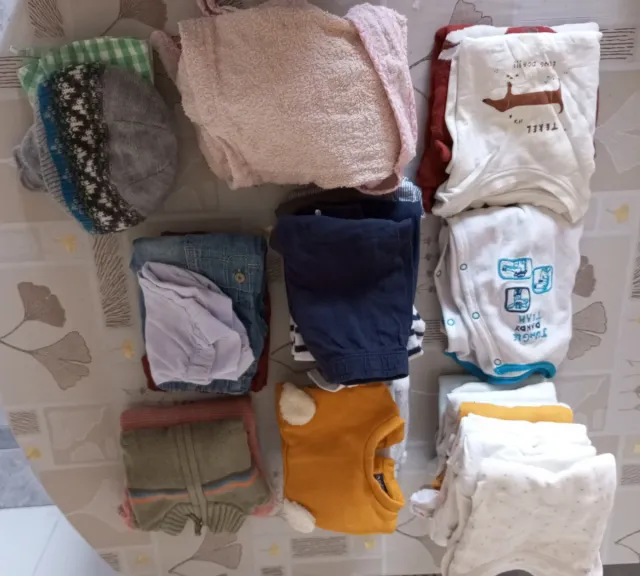 Conjunto di Abbigliamento per Bambino di 6 Mesi (30 Pezzi)