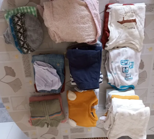 Conjunto di Abbigliamento per Bambino di 6 Mesi (30 Pezzi)