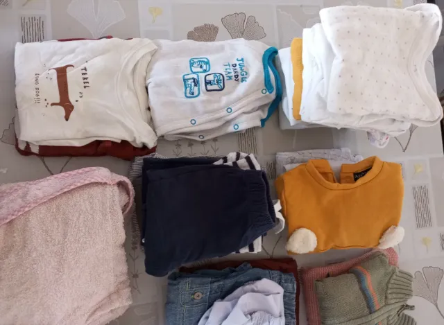 Conjunto di Abbigliamento per Bambino di 6 Mesi (30 Pezzi)