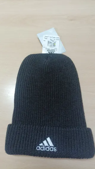 Gorro Real Madrid Adidas Negro Nuevo