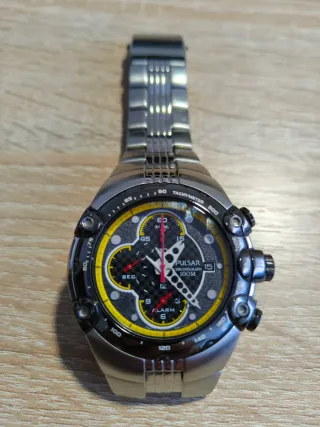 Reloj Pulsar Cronógrafo 100M