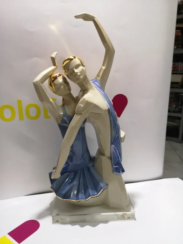 Figura San Martín Ballerine in Ceramica