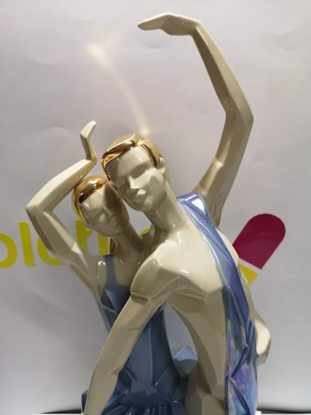 Figura San Martín Ballerine in Ceramica