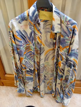 Camisa hombre estampada