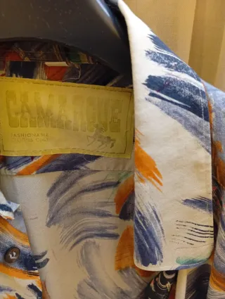 Camisa hombre estampada