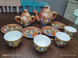 Juego de té japonés vintage