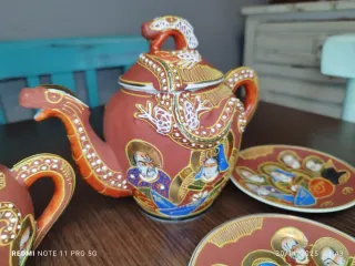 Juego de té japonés vintage