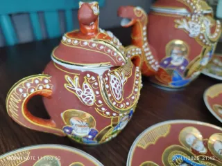 Juego de té japonés vintage