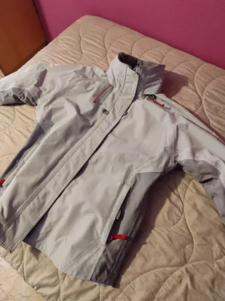 Chaqueta Mujer Decathlon Talla M Gris azulado