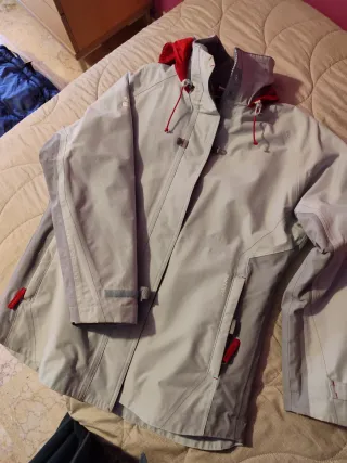 Chaqueta Mujer Decathlon Talla M Gris azulado
