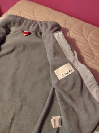 Chaqueta Mujer Decathlon Talla M Gris azulado