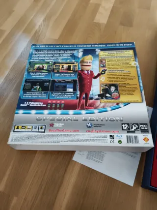Buzz! PS3 Edición Especial + Buzzers+ juego