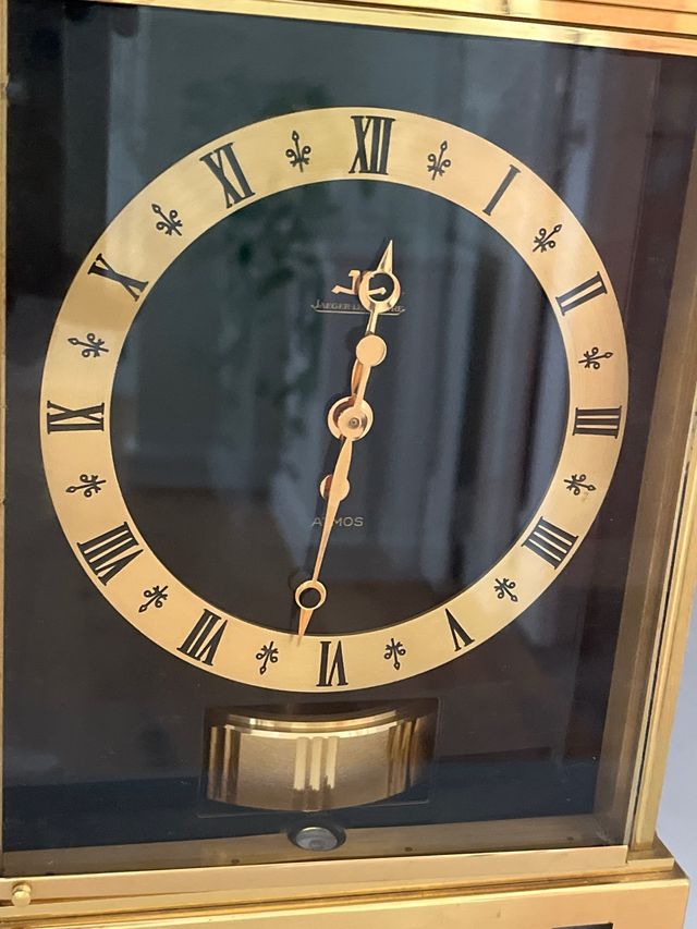 Jaeger Lecoultre Atmos esfera negra modelo