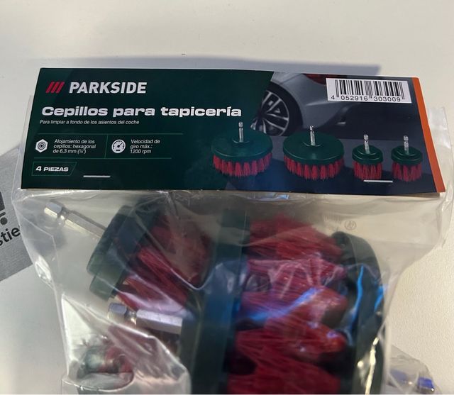 Set di spazzole per la pulizia degli interni Parkside