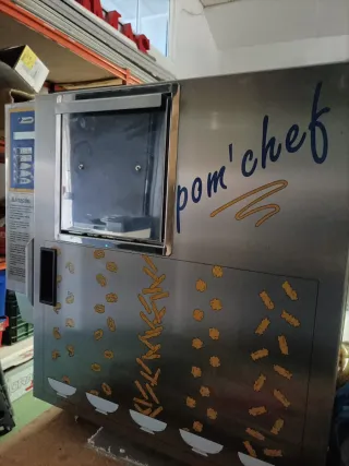 Freidora profesional automática sin humo