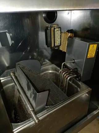 Freidora profesional automática sin humo