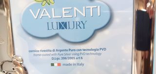 Portarretratos Plata VALENTI&Co LUXURY