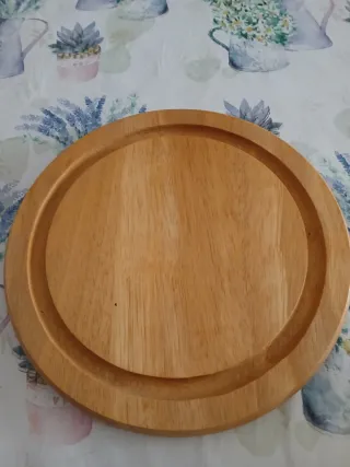 Porta dolci in legno e vetro piccolino