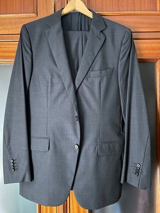 Traje Massimo Dutti Azul marino Talla L