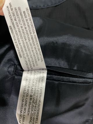 Traje Massimo Dutti Azul marino Talla L