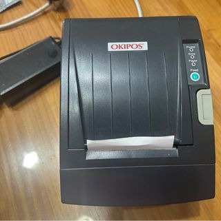 Impresora de Tickets Okipos Negra/Gris