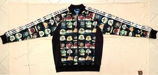 Giacca Adidas AllOverPrint Shoe Hells Rara tg.XL