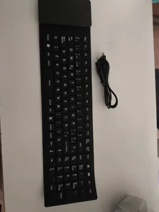 Teclado USB Plegable Portátil