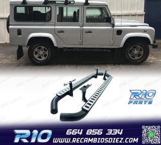 ESTRIBERAS ESTRIBOS LAND ROVER DEFENDER 110 PLATA 83-16
