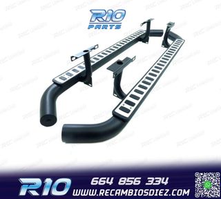 ESTRIBERAS ESTRIBOS LAND ROVER DEFENDER 110 PLATA 83-16