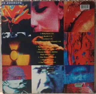 Vinilo U2 - Zooropa