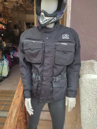 Chaqueta de moto KLIM negra
