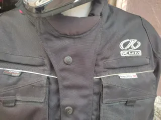 Chaqueta de moto KLIM negra
