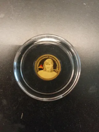 Moneda Oro Samoa 25 Dólares 2024