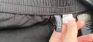 Pantalón cargo mujer negro