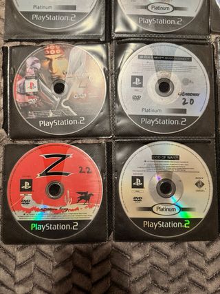 Lotto 9 Giochi PlayStation 2 (Solo Dischi)