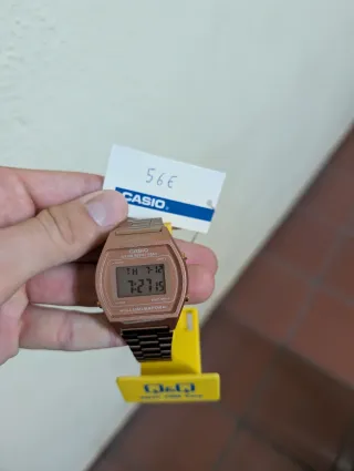 Reloj Casio Marrón Dorado