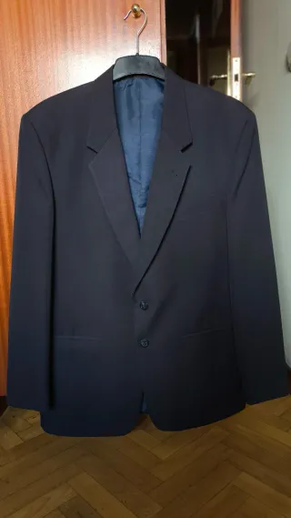 Chaqueta americana azul marino