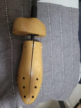 Horma para zapatos de madera