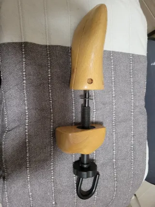 Horma para zapatos de madera