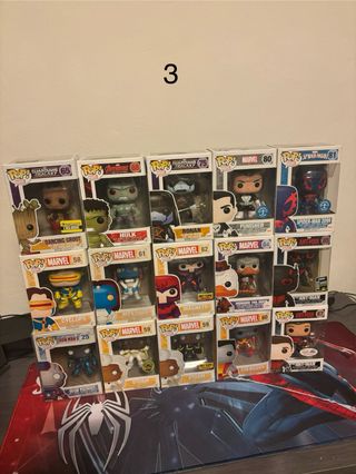Funko Pop Marvel 3/31