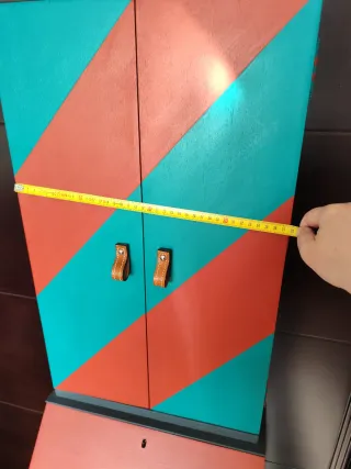 Mueble pequeño guardar joyería, escritorio pequeño